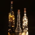 thumbnail image 4 of URMAGIC 1 Pack Wine Bottle Lights 20 LED Colored Starry Cork Lights Solar Powered Mini Copper String Lights for Wine Bottles DIY/Party/Wedding/Christmas Decor, 4 of 10