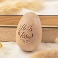 thumbnail image 1 of TIMIFIS Eggshell Eggshell, Musical Easter Wooden Eggs Rattle Solid Event Party Decorations Home Decor, 1 of 3