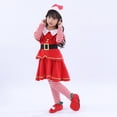 thumbnail image 2 of Conjunto De Ropa De Papá Noel Traje De Navidad Para Niños Pequeños Niños Invierno Navidad Vestir Traje De Fiesta Ropa De Rendimiento Ropa Para Niños Blanco Odeerbi LM103-8282, 2 of 9