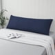 thumbnail image 4 of Funda para Almohada Corporal Zaizaihome Algodón Egipcio 51x137 cm Azul Marino, 4 of 6
