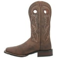 thumbnail image 3 of Dan Post Men's Abram Western Performance Boot Broad Square Toe Tan 11.5 EE  US, 3 of 4