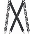 thumbnail image 2 of SuspenderStore Musical Notes Suspenders - 1.5-Inch Wide Elastic - Clip - 2 Colors & 3 Sizes, 2 of 4