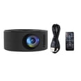 thumbnail image 1 of Proyector inteligente YT200 Android LED 1080P HD, ideal para cine en casa y entretenimiento al aire libre, color negro, 1 of 8