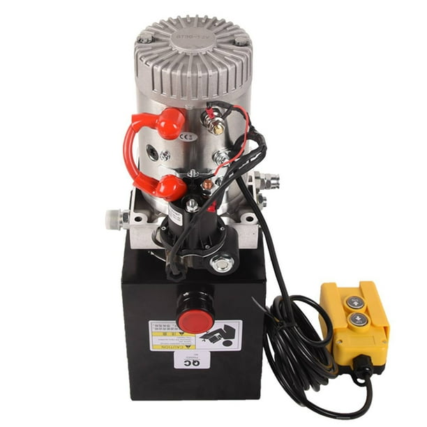 Dawot 3200 PSI 12V DC Hydraulic Power Unit Single Acting Dump Trailer