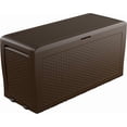 thumbnail image 1 of Keter Caja de Almacenamiento Samoa, 270 Litros de Capacidad, Baul para Jardin, Marrón, polipropileno, 1 of 4