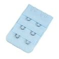 thumbnail image 1 of ziyahi Extension Strap Bra Extenders Buckle 2 Hooks Intimate Women Accessories Multicolor Tight Band Gadgets 3 Rows Underwear light blue, 1 of 7