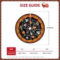 thumbnail image 4 of Halloween Tree Skirt 48 in,Reversible Double Sided Christmas Party Supplies for Home Tabletop Trees Holiday Decoration, 4 of 7