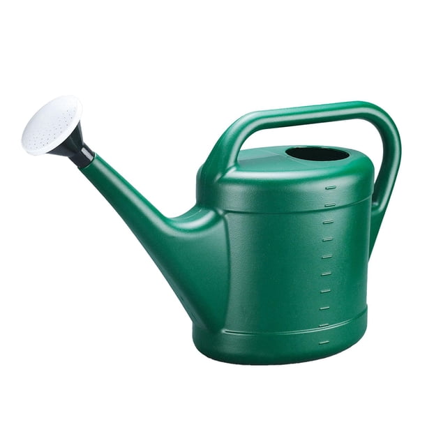 Regadera para Plantas Maceta de Riego Flores Vegetales con Boquilla Desmontable Fabricada en PP Y Ergonómico Adecuada para Patio Oficina Vive 10 litros