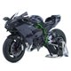 thumbnail image 5 of Modelo de motocicleta de simulación de aleación Kawasaki H2R 1:9, motocicleta de metal, coche de juguete para niños en caja, 5 of 7