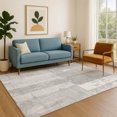 thumbnail image 7 of Addison Rugs Mayfield Premium Machine Washable Transitional Geometric Gray Rectangle Rug, 5' x 7'6", 7 of 7