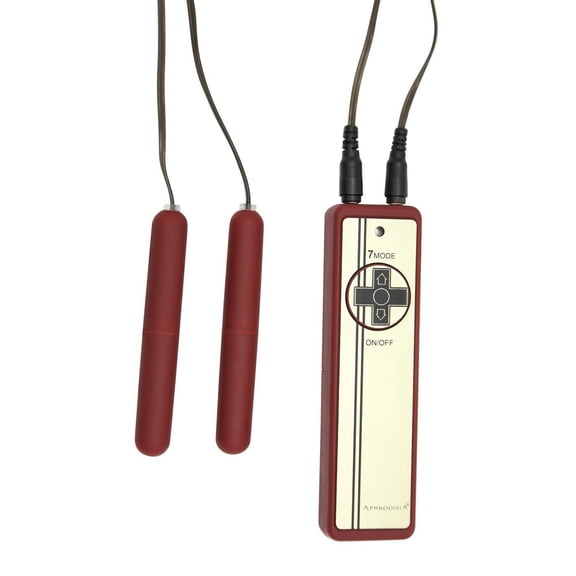 Pink B.O.B. Slim Double Bullet Vibrator - Tease Your Clit & Nipples!
