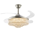 thumbnail image 1 of Lampara Ventilador de Techo LED Royale Luxica Lighting Cromo, 1 of 7