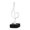 White, variant on Music Note Figurine Statue Ornament for Home Table Centerpieces Bookshelf Decoration , Black