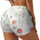 thumbnail image 1 of Fotbe Wildflower Watercolor 2 Shorts Sin Costuras – Shorts Deportivos de Cintura Alta para Mujer, Elásticos para Gimnasio, Yoga, Running o Ciclismo-Small, 1 of 8