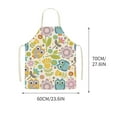thumbnail image 2 of Fwttom Kitchen Apron - Waterproof Adjustable Bib with Pockets for Men Women, Chef Aprons for Cooking Gardening Painting Baking Restaurant, 2 of 3