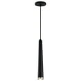 thumbnail image 2 of Nuvo Lighting Melrose 12 Watt 16" LED Pendant Matte Black and Brushed Nickel Finish, 2 of 5