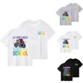 thumbnail image 4 of Rohuuque Boys' Short-Sleeve T-Shirts Crewneck Cotton Casual School Printed Graphic Summer Tops Tee 9 Years Black, 4 of 4