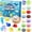 Blue, variant on Dumpling Squishies, 2026 Squishies Dumpling Mystery Advent Countdown Calendar, 24 PCS Random Surprise Squishies, Stress Relief Sensory Fidget for Anxiety Relief Hand Relax, Birthday Gifts