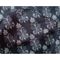 thumbnail image 4 of oneOone Silk Tabby Fabric Floral Ikat Print Sewing Fabric BTY 42 Inch Wide, 4 of 4