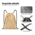 thumbnail image 4 of Saiise taco tortilla Pattern Sports Drawstring Backpack - String Swim Gym Bag with Wet Proof Pocket for Women&Men-Medium, 4 of 6