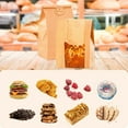 thumbnail image 3 of Homrelaxy 60Pcs Paper Bread Bags for Homemade Bread, Sourdough Bag with Window, 13.7 x 8.3 x 3.5 Inch Large Brown Kraft Bakery Bags for Storing Loaves & Snacks, Includes 70 Sealing Stickers, 3 of 6