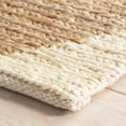 thumbnail image 3 of Dash & Albert Harwich Handwoven Jute Rug, 2' 6" x 8', Natural, 3 of 7