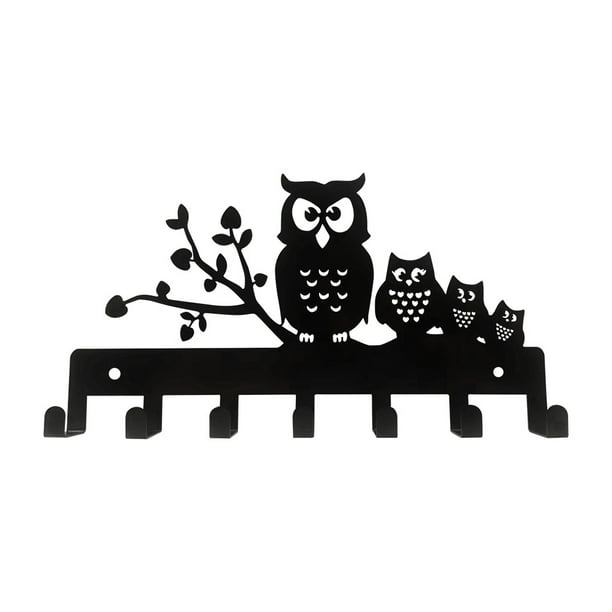 Estante de pared para llaves, ganchos decorativos autoadhesivos para colgar sombreros, decoración del hogar