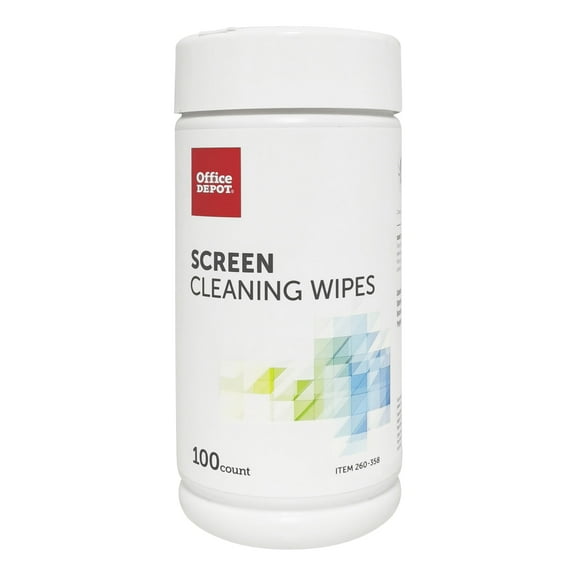 Office Depot® Brand Screen-Cleaning Wipes, Pack Of 100