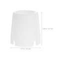 thumbnail image 2 of Luxshiny White Flashlight Diffuser Plastic Cap for Enhanced Lighting and Glare Reduction, 2 of 8
