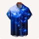 thumbnail image 4 of Blusa y camisa de manga corta con cuello vuelto para hombre, unisex, con botones y cuello alto, de longitud media, 4 of 4