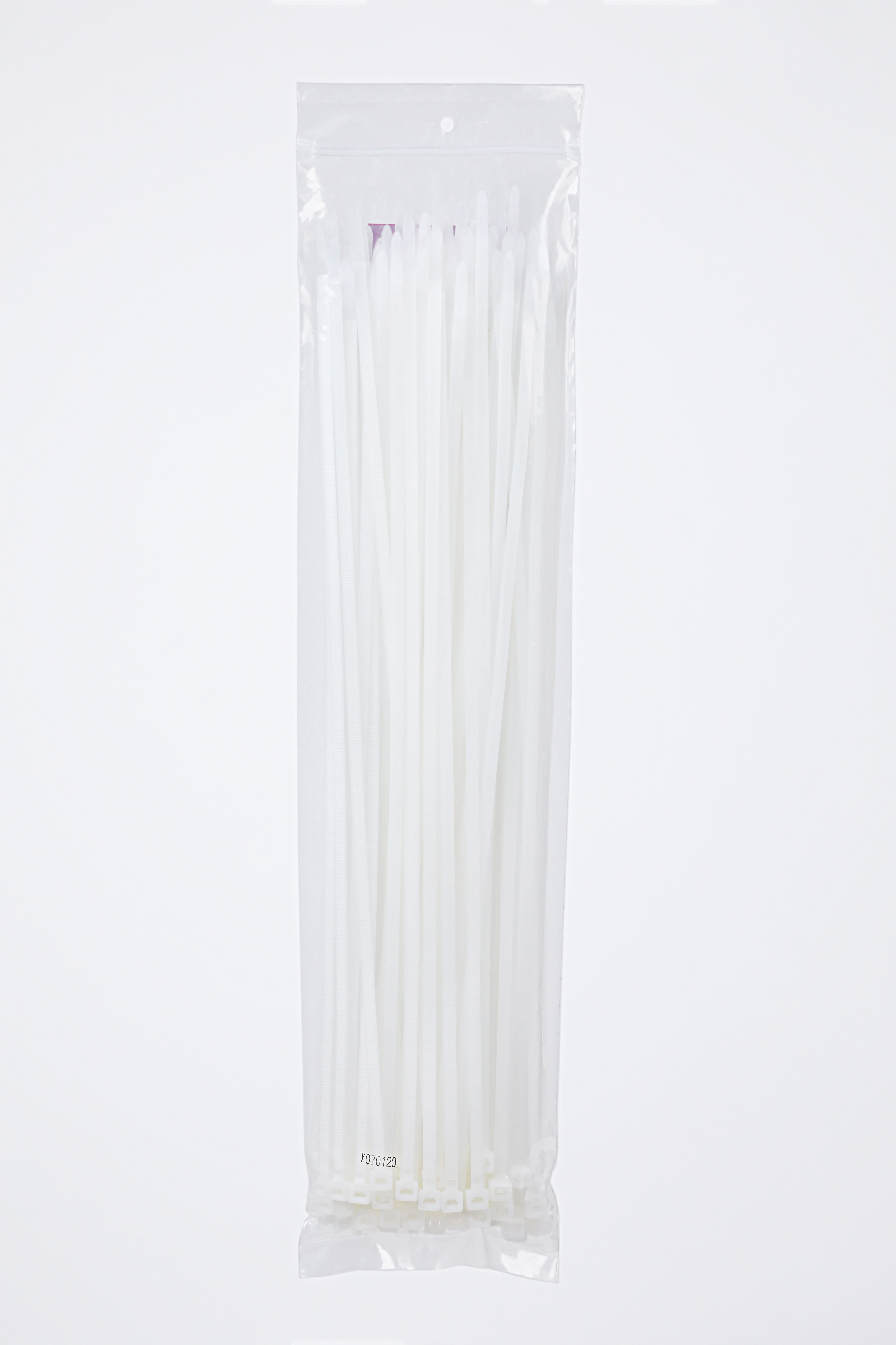 Hyper Tough 14inch Cable Tie Natural 100Pcs