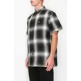 thumbnail image 4 of Victorious Men's Old School Plaid Flannel Short Sleeve Shirts VSS30 - BLACK - XL, 4 of 6