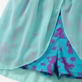 thumbnail image 2 of Disney Princess Girls Romper Jasmine Graphic Jumpsuit with Tulle Skirt Dresses Ruffled Sleeve Summer Outfits Sizes 2-6T, 2 of 7