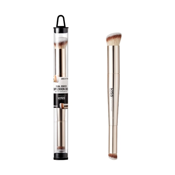 Brush KISS NEW YORK Professional para piel de doble punta