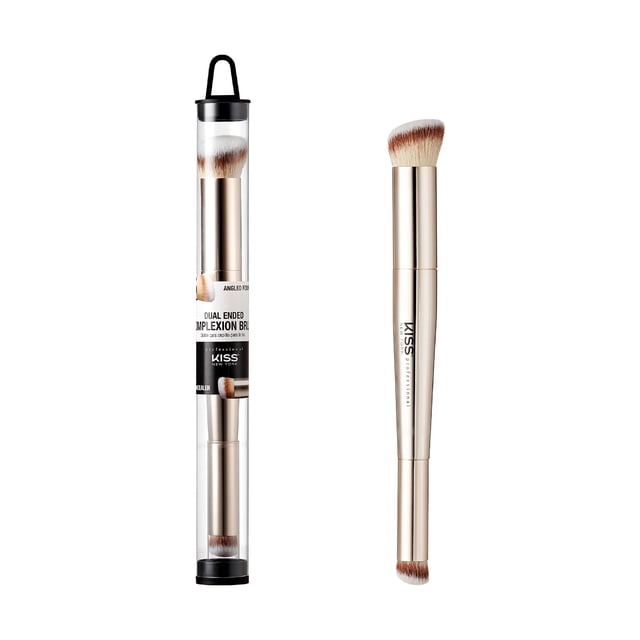Brush KISS NEW YORK Professional para piel de doble punta
