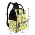 thumbnail image 2 of Fotbe Cartoon Dinosaurs Mochila Maternidad - Lona de Sarga Impermeable, Mochila de Pañales de Gran Capacidad con Múltiples Bolsillos y Correas Ajustables, 2 of 6