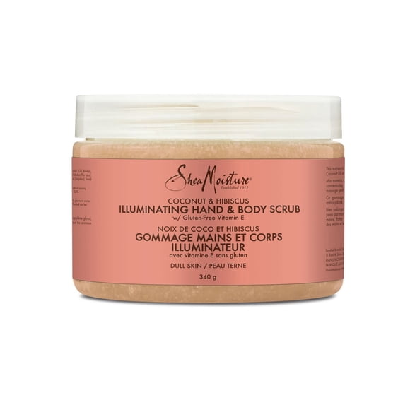 SheaMoisture Coconut & Hibiscus Illuminating Hand & Body Scrub