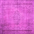 thumbnail image 1 of Ahgly Company Indoor Square Persian Pink Traditional Area Rugs, 8' Square, 1 of 4