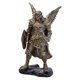 thumbnail image 5 of Figura de guerrero ángel, regalo ideal, adorno de mesa para vitrina, oficina o hogar. Oro B, 5 of 9
