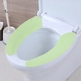 thumbnail image 1 of Washable and Reusable Heated Toilet Seat Pad Soft Bathroom Mat for Enhanced Comfort, 1 of 1