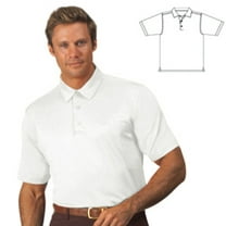 Monterey Club Men's Performance Jersey Solid Golf Polo Shirt #1046