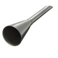 thumbnail image 2 of Puff Tip Stainless Steel Spout Cupcake Cake Piping Syringe Tips Puff Cream Nozzle, 2 of 5