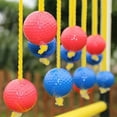 thumbnail image 4 of SIEYIO 4Pcs Ladders Toss Ball Replacement Hard Golf Training Ball Outdoor Redness and Blue Ladders Ball for Kids Family, 4 of 11