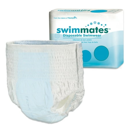 Swimmates Adult Bowel Containment Swim Brief M 2845 20/