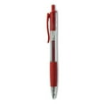 thumbnail image 2 of Comfort Grip Gel Pen, Retractable, Medium 0.7 Mm, Red Ink, Translucent Red Barrel, Dozen | Bundle of 5 Dozen, 2 of 6