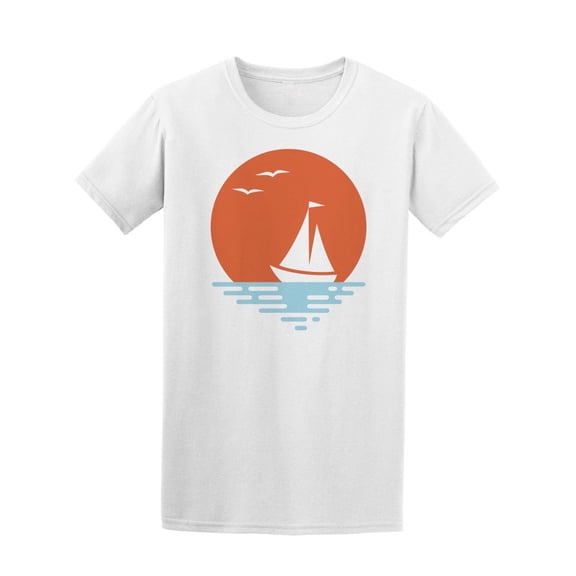 Sailing Ship On The Horizon Tee Men's -Image by Shutterstock