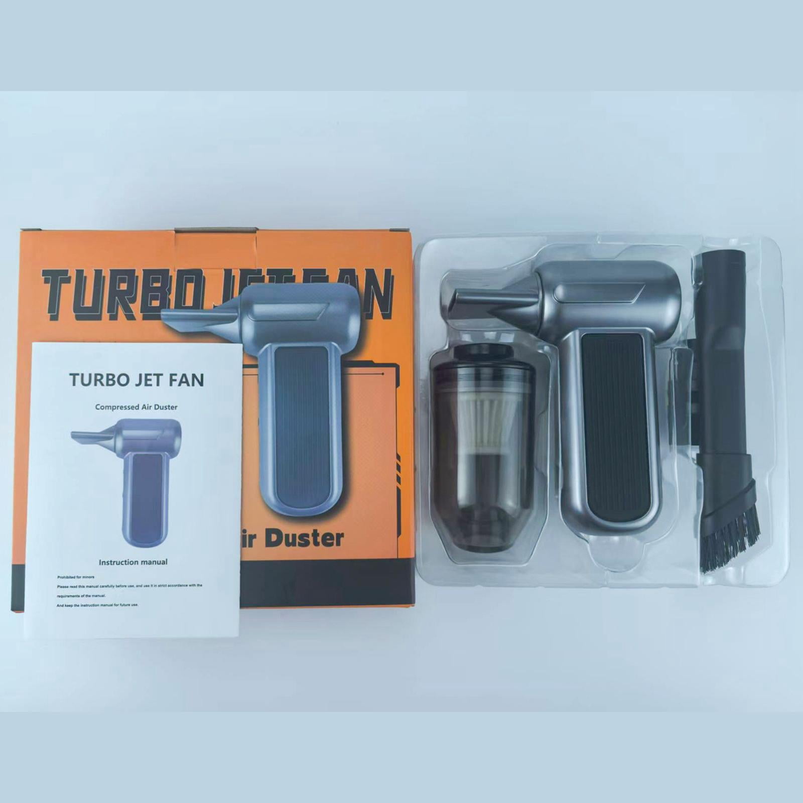 Dualoai Electric Air Duster Dust Blower for Computer Keyboard Sofa Car Interior 2000mAh