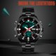 thumbnail image 4 of Reloj de Pulsera Digital para Hombre SKMEI Pantalla LED Retroiluminada, con Cronómetro, Impermeable, Multizona Horaria, 4 of 9