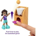 thumbnail image 4 of Polly Pocket Race & Rock Arcade Compact Playset with 2 Micro Dolls & Accessories, Travel Toys, 4 of 7