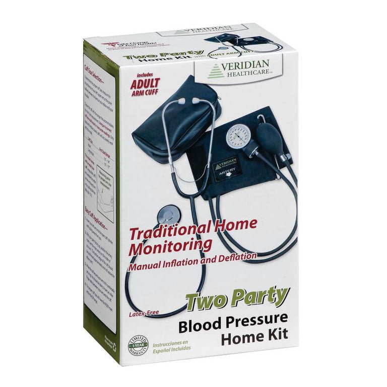 Veridian Health, Manual Blood Pressure Monitor with Stethoscope